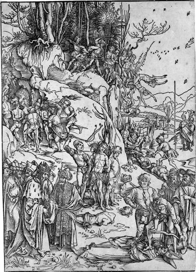 The Martyrdom of the Ten Thousand by Albrecht Dürer